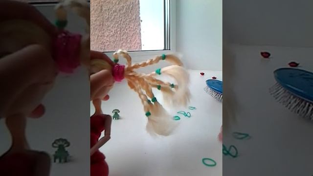 ПРИЧЁСКА ДЛЯ КУКЛЫ НА БАЛ смотреть онлайн
