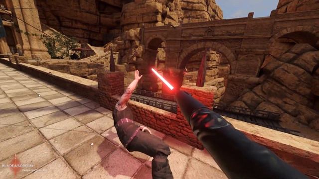 Duelling JEDI in VR - Blade and Sorcery Outer Rim Mod Cinematic Gameplay смотреть онлайн