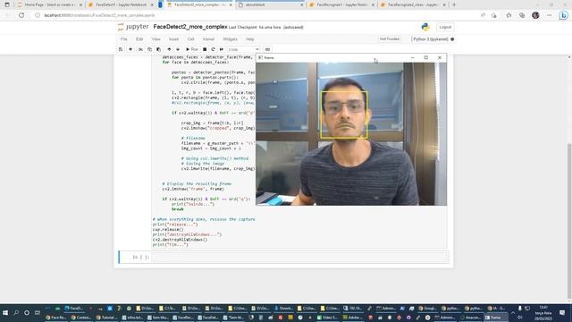 Face Detection with Haar Cascade Algorithm смотреть онлайн