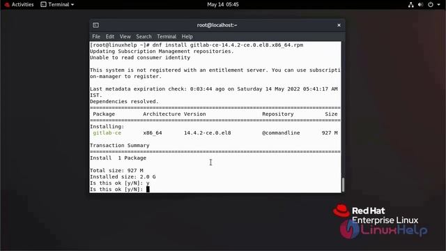 How To Install Gitlab on REDHAT 8.5 смотреть онлайн