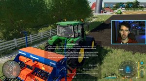 Знакомство с Farming Simulator 22! Обучение! Как собирать урожай, сеять, удобрять и т.д.