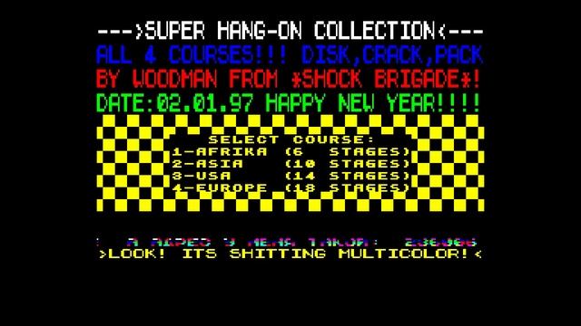 Super Hang On Collection Crack Intro-Woodman смотреть онлайн