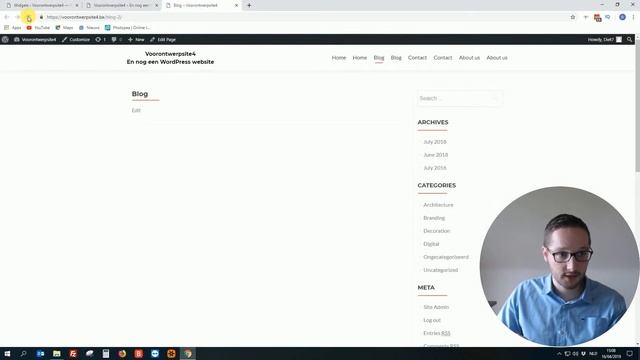How to edit the sidebar in Wordpress Tutorial смотреть онлайн
