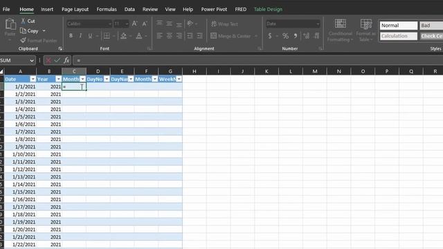 Easy PBI - Create Power BI Date Table using Excel - Beginner Tutorial смотреть онлайн