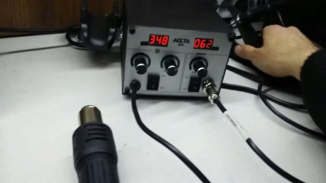 Впечатления от паяльной станции Accta 301 смотреть онлайн