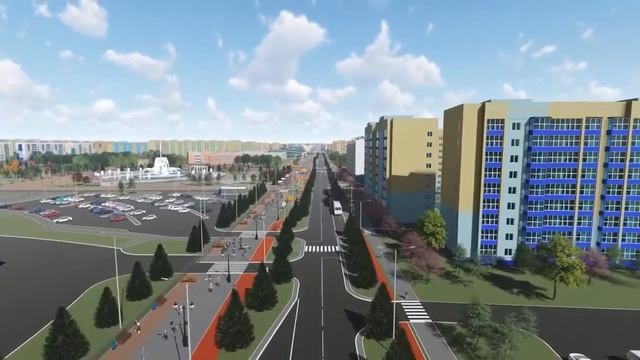 ?️Новый микрорайон Карагайлы в Семее. Проект 2021 года. смотреть онлайн