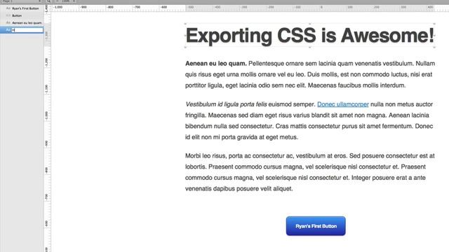 Lesson 15 — Exporting CSS смотреть онлайн