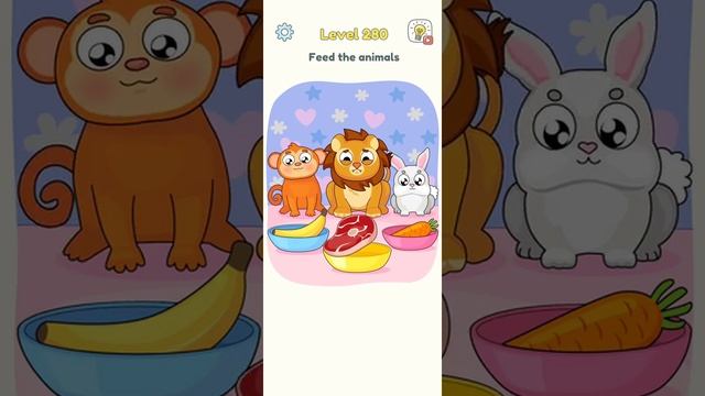 DOP 3 : Level 280 - Feed the animals???? || Solution Gameplay - Walkthrough Solution смотреть онлайн