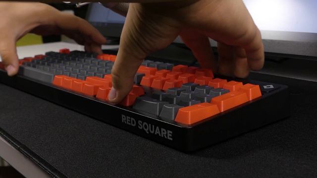 ⌨ Red Square Keyrox — Kailh Red Typing Sounds ASMR