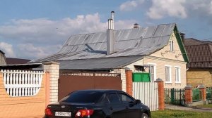 Пролет вертолёта ? в небе Подмосковья