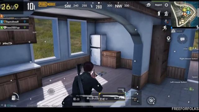 PUBG Mobile FPS test on Nvidia GT 1030 with NOX Player (Emulator) смотреть онлайн