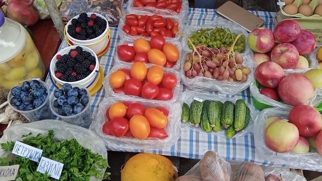 Полтава 29.08.2023/Цены на малину, домашние помидоры...рынок Балковый/ост. Опытная смотреть онлайн