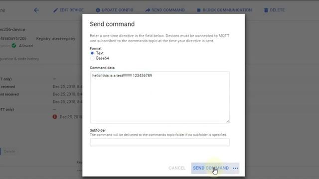 Google Cloud IOT Core: Demo with ESP32 #1 смотреть онлайн