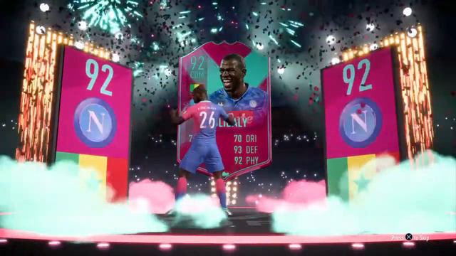 FIFA 19 OMFG I PACKED 92 RATED FUT BIRTHDAY KOULIBALY!!!! смотреть онлайн