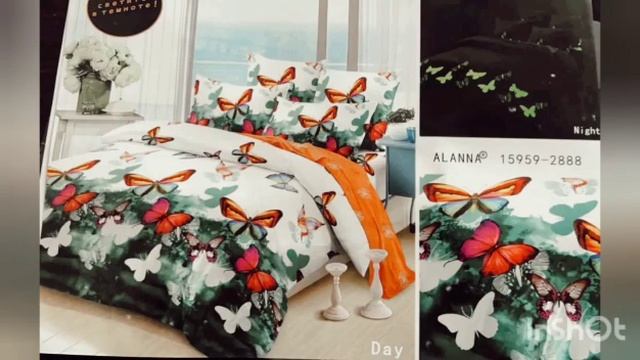 комплект постельного белья От АЛАННА светящийся Двухспалка Евро размер смотреть онлайн