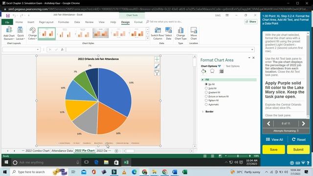 Excel Ch03 Simulation Exam | Excel 3A 3B Simulation Exam | MYITLAB Pearson Course 2023 смотреть онлайн