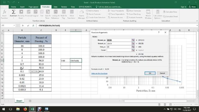 Drawing Particle Size Distribution Curve смотреть онлайн