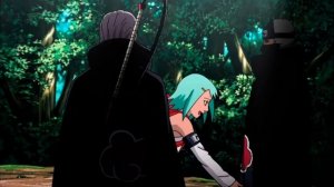 Семихвостый встречает Акацуки Какузу и Хидана