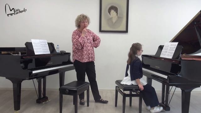 26.09.2020 Мастер-классы Миры Марченко (фортепиано), ученица Мария Белокопытова, 10 лет смотреть онлайн