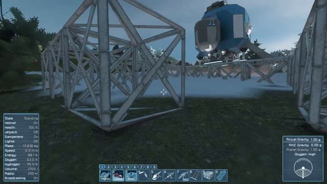 Fade Panther Plays Space Engineers Pt 2 (Snow and an Ice Lake) смотреть онлайн