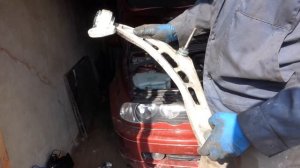 BMW E46, Замена передних рычагов
