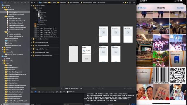 Demo iOS app Detection with Firebase MLKit смотреть онлайн