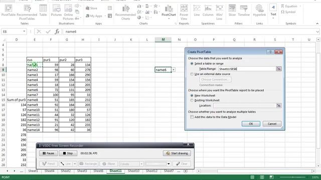 Pivot tables and Pivot charts in advanced excel 2010 (10) смотреть онлайн