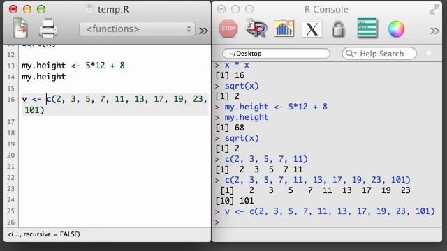 R 1.3 - Create and Work With Vectors смотреть онлайн