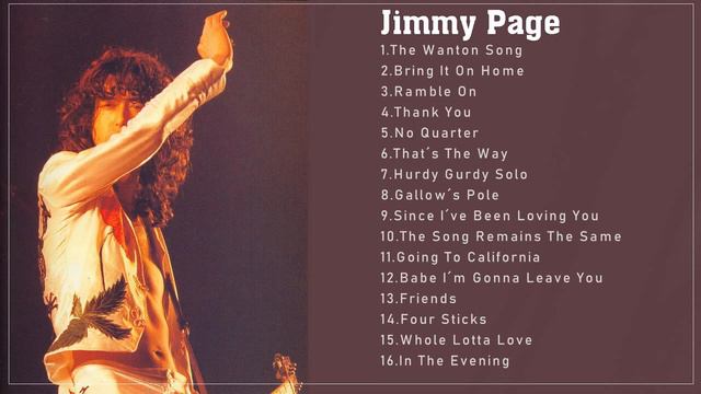 Jimmy Page Best Songs - Jimmy Page Greatest Hits - Jimmy Page Full ALbum
