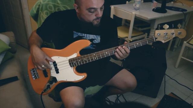 Fender Jazz Player Orange Capri....Superupgraded!! смотреть онлайн