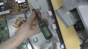 телевизор lg 32lk430 есть подсветка нет изображения, простая неисправность T-CON