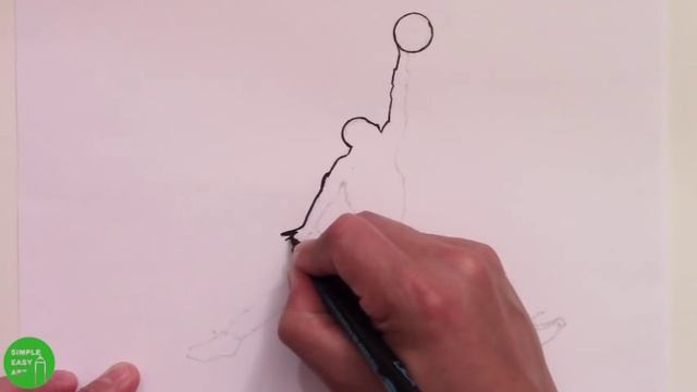 How to Draw the Air Jordan Logo смотреть онлайн