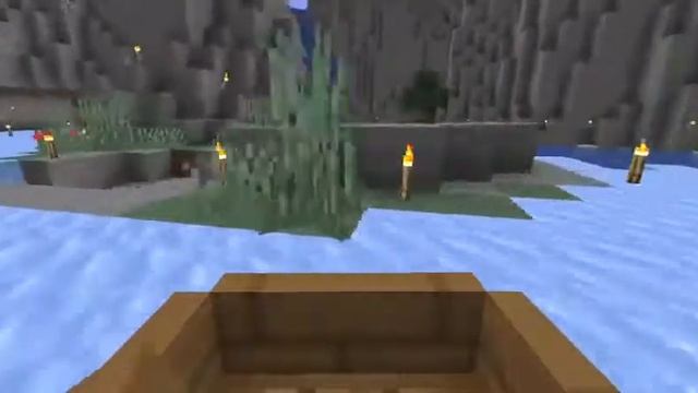 Гоночная трасса для лодок Minecraft (Майнкрафт) смотреть онлайн