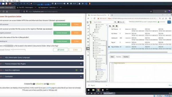 Velociraptor Challenge Walkthrough  - TryHackMe - Digital Forensic and Incident Response Tool DFIR