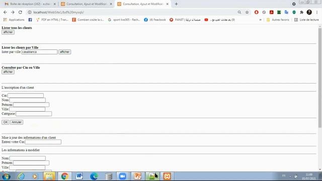 Cours3.6: Développement et Programmation Web| Sites Web Dynamiques| PHP | MYSQL | Scripts Serveur смотреть онлайн