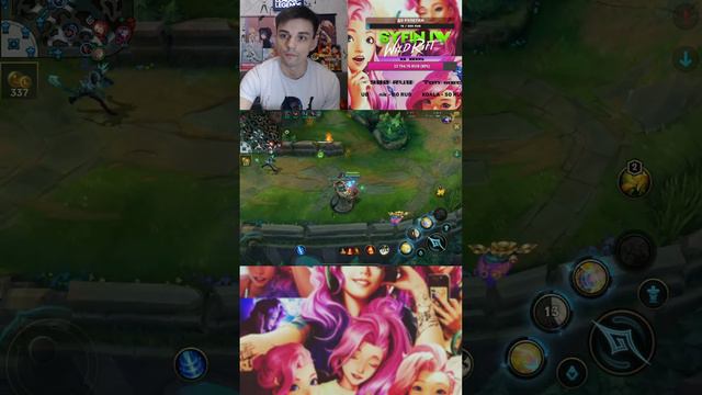 ShortStream! Основной стрим с розыгрышем на канале. В League of Legends Wild Rift! смотреть онлайн