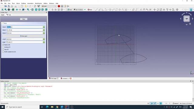 Import SVG Drawing  To FreeCAD