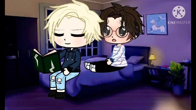 Меме ~Gacha Club~°Ну поцелуй меня° {HP~ГП~Harry Potter} {Drarry~Драрри} смотреть онлайн