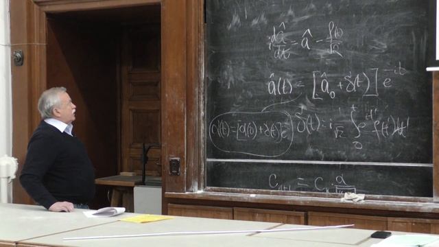 Елютин П. В. - Квантовая теория - Задача о гармоническом осцилляторе (Лекция 20) смотреть онлайн