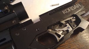 корсар подгонка спускового механизма