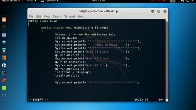 Quiz Average using Java | Scanner смотреть онлайн
