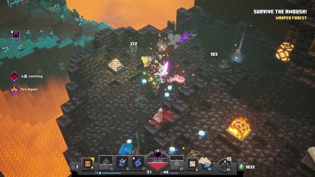Minecraft Dungeons Flames of the Nether DLC - All Secret Mission Locations смотреть онлайн
