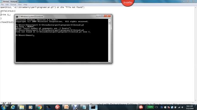 Perl Script Basic Tutorial 27 Files Basics read write append смотреть онлайн