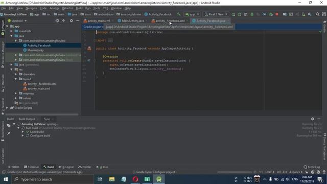 How to make a listview item open a new activity when clicked | Android Tutorial смотреть онлайн