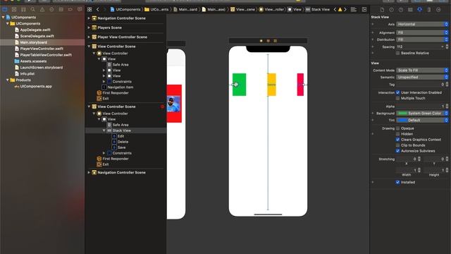 UIStackView | Learn iOS app development in Tamil | How to arrange views dynamically using StackView смотреть онлайн