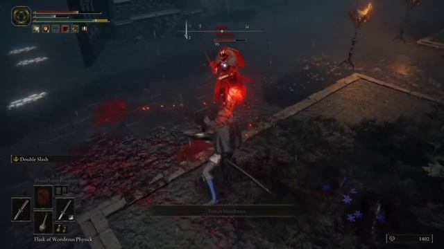 Catching someone with Double Slash - Elden Ring смотреть онлайн