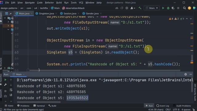 Singleton Pattern 5 - Serialization & Deserialization Attack смотреть онлайн