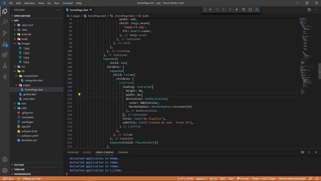 Flutter Web UI - Awesome music player - Speed Code - Final Part смотреть онлайн