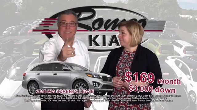 2018 Kia Sorento Lease Special | $169/mo | June Offers & Deals | @ RomeoKia.com | Kingston NY 12401 смотреть онлайн