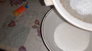 Кефирный гриб достаём из заморозки.?